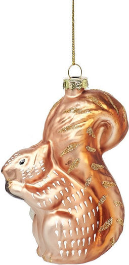 BRUINE EEKHOORN KERSTHANGER GLAS - SASS & BELLE
