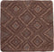 Bruine Kussenhoes Voor Bank Kussen (50 x 1 x 50 cm)