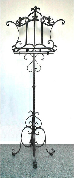 BRUINE METALEN MUZIEKSTANDAARD