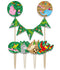 Bruna office - Cake decoratie jungle 9 stuks
