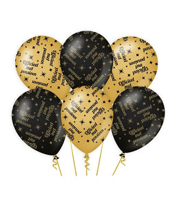 Bruna office - Classy party balloons pensioen | 6 stuks