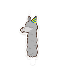 Bruna office - Jungle candle 1 lama | 4 stuks