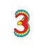Bruna office - Jungle candle 3 parrot | 4 stuks