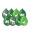 Bruna office - Party balloons dino | 6 stuks