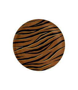 Bruna office - Plates tiger safari | 6 stuks