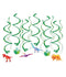 Bruna office - Swirl decorations dino | 6 stuks