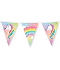 Bruna office - Vlaggenlijn unicorn folie 10 meter | 6 stuks
