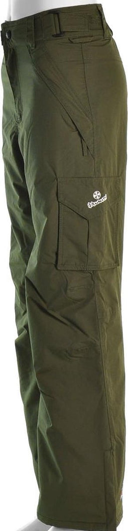 Brunotti Deakema Boys Snowpant - Trainingsbroek - Kinderen - Maat 140 - Leger Groen