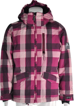 Brunotti - Joanna Girls Jacket - Brunotti Winterjas - 152 - Fuchsia/Wit