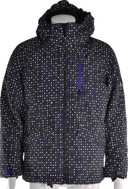 Brunotti Jochema Girls Jacket - Jas - Kinderen - Maat 164 - Donker Grijs;Paars;Wit