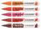 Brush Pen set Rood | 5 kleuren