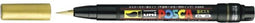 Brushverfstift Posca PCF350 goud | 5 stuks