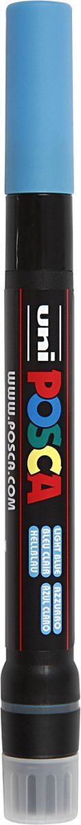 Brushverfstift Posca PCF350 lichtblauw