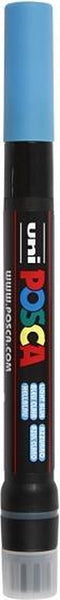 Brushverfstift Posca PCF350 lichtblauw