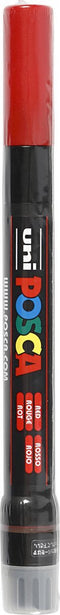 Brushverfstift Posca PCF350 rood