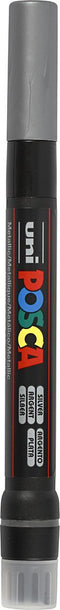 Brushverfstift Posca PCF350 zilver