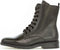 Gabor 72.745.57 - Dames Enkellaarzen - Veterboots met rits - Zwart - Maat 40