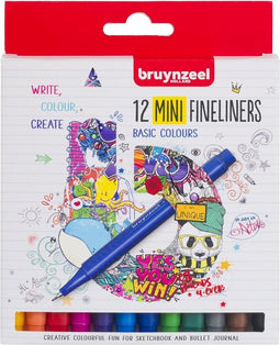 Bruynzeel Bruynzeel 12 mini fineliners 60241512