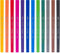 Bruynzeel Creatives Fineliner / Brushpen set 12 kleuren