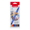 Bruynzeel - Fineliner brush pen brz amsterdam set 6 kleuren | 6 stuks