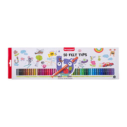 Bruynzeel - Viltstiften bruynzeel set 50 assorti | 6 stuks