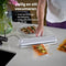 QLT Vacumeermachine - Vacuum Sealer - Soft Mode en Single Sealing - Wit (5 stuks)
