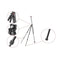 Smallrig MVG300XM - Mobiele 3-Axis Gimbal Stabilizer - Tot 3.4 Kg - LCD-touchscreen
