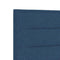 Hoofdbord Hoogte Verstelbaar met hoofdeinde Blauw 100 cm Stof