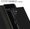 Selencia Hoesje Geschikt voor Samsung Galaxy A14 (5G) Hoesje Met Pasjeshouder - Selencia Echt Lederen Bookcase - Zwart