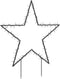 vidaXL - Kerstverlichting - met - ster - 115 - LED's - 85 - cm