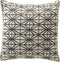 Dutch Decor NISA - Outdoor Kussenhoes 45x45 cm - waterafstotend en uv-bestendig - Charcoal Gray - antraciet