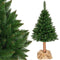 Kunstkerstboom 160 cm - spar met houten stam