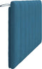 vidaXL - Hoofdbordkussen - 160 - cm - fluweel - blauw