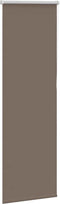 vidaXL - Rolgordijn - verduisterend - koffie - 60x130 - cm - stofbreedte - 55,7 - cm