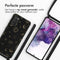 iMoshion Hoesje Geschikt voor Samsung Galaxy S20 Hoesje Met Koord - iMoshion Siliconen design hoesje met koord - Zwart / Sky Black