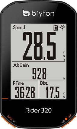 Bryton Rider 320 T / Totaal Fietscomputer - T / Totaal