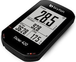 Bryton Rider 420 E / Basis - Fietscomputer - Optisch Gebonden Display - 2,3"