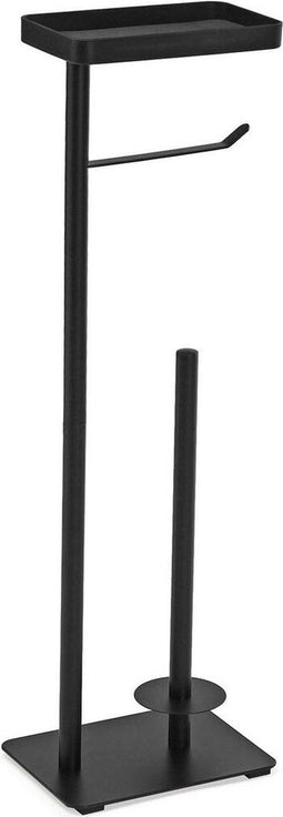 Toiletrolhouder Versa Lilia Zwart 15 x 65 x 20 cm Metaal