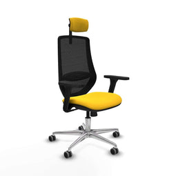 Bureaustoel Piqueras y Crespo D086G2W Geel