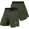RDX Sports T15 - MMA Shorts - Ademend - Legergroen - 2XL