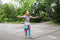 BS Toys Diabolo Rubber - Speelgoed - Buitenspeelgoed voor Kinderen - Met Houten Stokjes - Voor Jongens en Meisjes - Vanaf 6 Jaar - Blauw - Circus speelgoed - Buiten speelgoed - Buitenspel - Buiten Spellen - Tuin Speelgoed - Cadeau kind