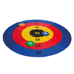 BS Toys Disc Deluxe Werpspel - Disc Gooien Spel - Frisbee - Kinderspeelgoed 1 tot 4 Spelers - Buitenspeelgoed - Werpspel kinderen - Gezelschapspellen kinderen - Cadeau kind - Spelletjes voor kinderen - Buiten speelgoed - Buitenspel - Buiten Spellen