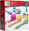 BS Toys Ei-Stafette - Eierlopen - Estafette Spel - 1 tot 4 Spelers - Vanaf 4 jaar - Balans Spel