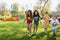 BS Toys Ei-Stafette - Eierlopen - Estafette Spel - 1 tot 4 Spelers - Vanaf 4 jaar - Balans Spel