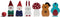 BS Toys Kabouter Bowling Kegelspel - Actiespel - Hout - Kinder Speelgoed 3 Jaar - 7 Delig