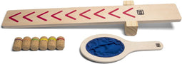 BS Toys Lanceer de Ninja's - Hout - FSC - Actiefspel - Buitenspeelgoed - Binnenspeelgoed - 1 tot 3 spelers