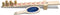 BS Toys Lanceer de Ninja's - Hout - FSC - Actiefspel - Buitenspeelgoed - Binnenspeelgoed - 1 tot 3 spelers