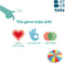 BS Toys Parachute Spel met Gat - Buitenspeelgoed - Vangspel - Doekspel 3 tot 12 Spelers - Spelletjes voor kinderen - Buiten speelgoed - Buitenspel - Buiten Spellen - Tuin Speelgoed - Strandspeelgoed - 3 Meter doek