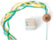 BS Toys Poi Slinger - Dansen - Bewegen - Cadeau Kind - Met gekleurde linten