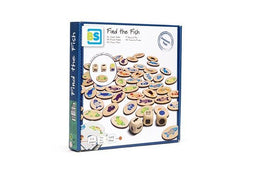 BS Toys Vissen Vinden - Hout - Educatief Spel - Speelgoed - 2 tot 6 spelers - 54 vissen - Cadeau kind